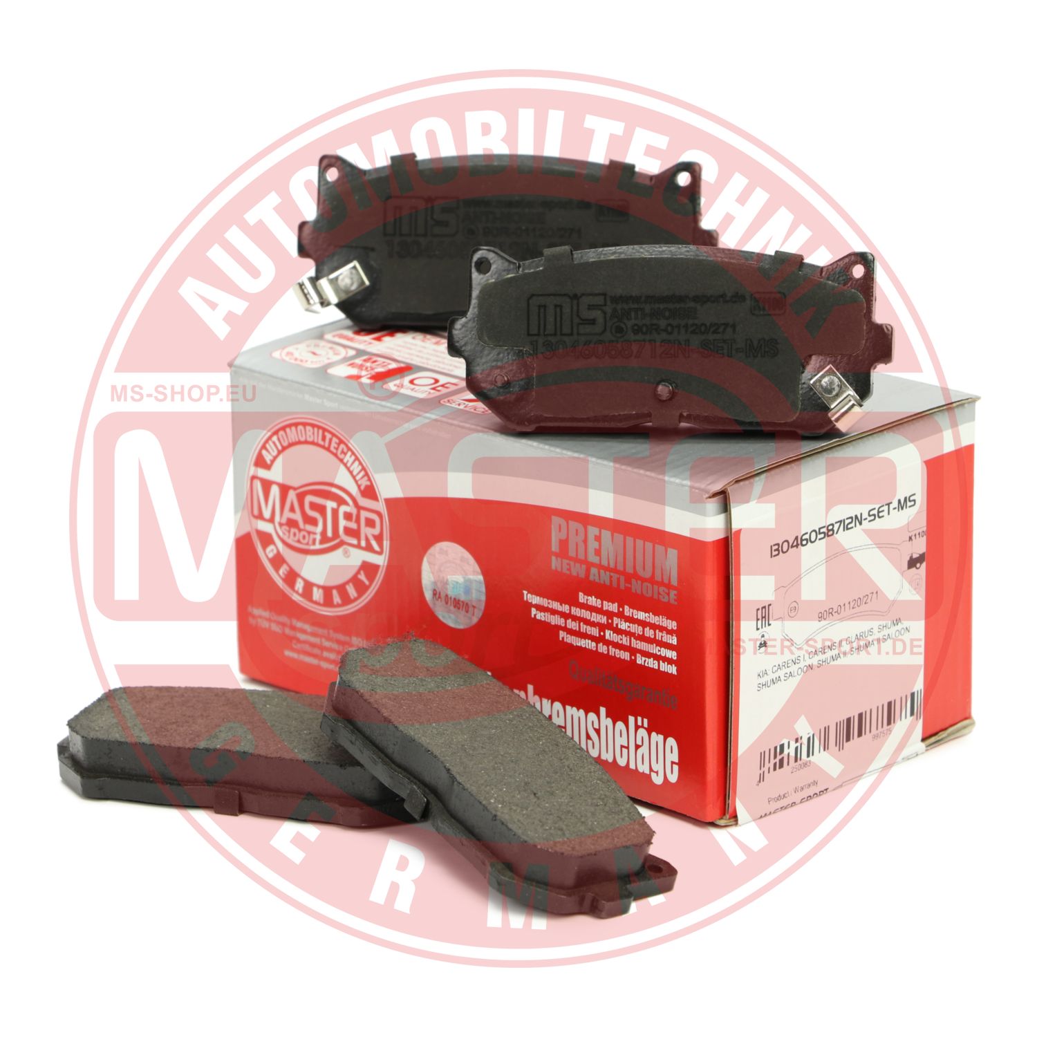 Placute frana MASTERSPORT GERMANY 13046058712N-SET-MS